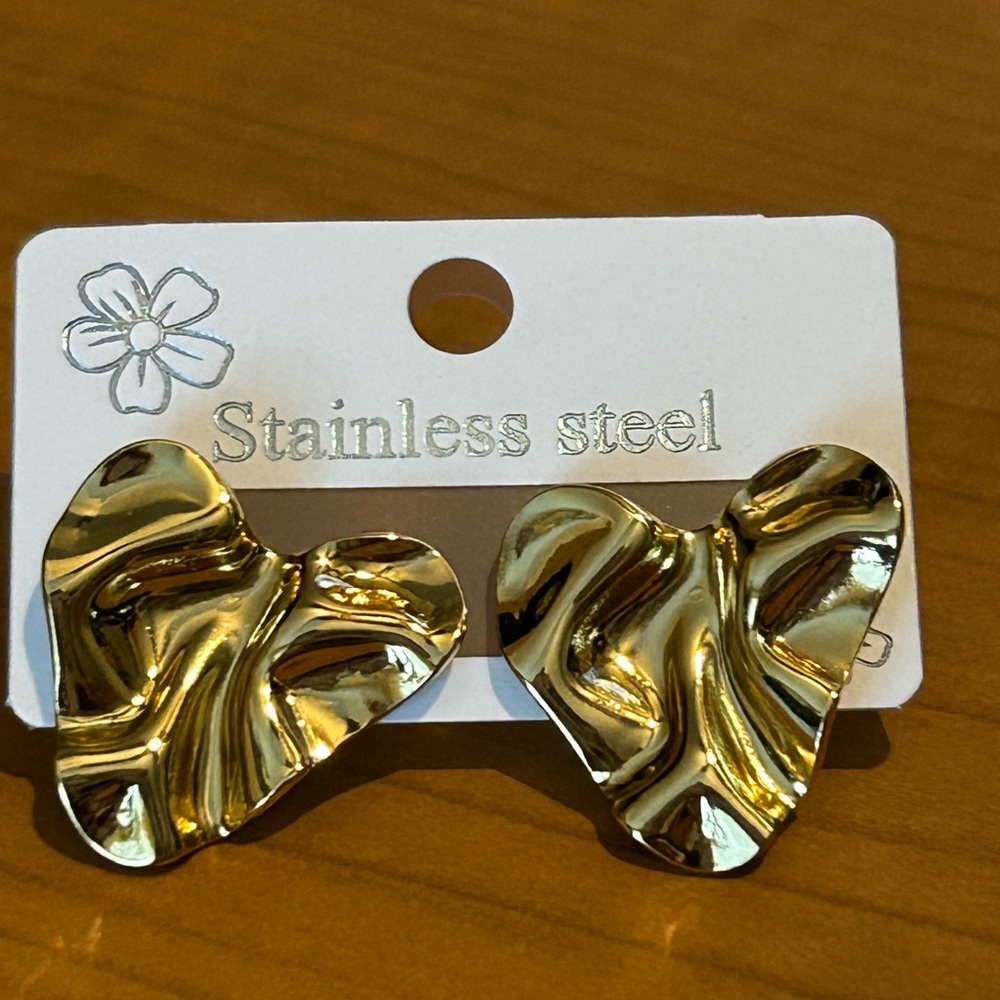Gold Oceanus Earrings